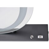 Kayoom STENSKO OGLEDALO, 53/10/60 cm kovina, steklo, leseni material | Shoptok.si
