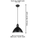 Eglo 43878 - visilica na sajli priddy 1xE27/40W/230V | Eponuda.com