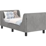  Okvir kreveta za malu djecu s naslonom Svjetlosiva 70 x 140 cm | shoptok.hr