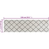  Kuhinjski tepih perivi kvadratni uzorak 45 x 150 cm baršunasti | shoptok.hr