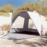 The Living Store Šotor za plažo za 2 osebi siv za hitro postavitev vodoodporen - Šotor Za Plažo, (21606359) | Shoptok.si