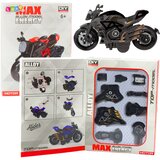  Metalni motor za sastavljanje 1:14 DIY - crno/zlatni Cene
