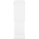  Zidna polica Bijela 72 x 17 x 55.5 cm prerađeno drvo | shoptok.hr