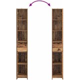  Kupaonski ormar Staro drvo 30 x 33 x 190 cm Konstruirano drvo | shoptok.hr
