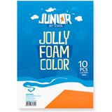 Junior jolly Color Foam, eva pena, A4, 10K, odaberite nijansu Narandžasta Cene