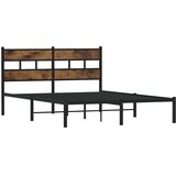  Metalni okvir kreveta bez madraca boja hrasta 140x200 cm | shoptok.hr