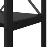  Polica Crni hrast 60 x 30 x 155 cm Konstruirano drvo | shoptok.hr