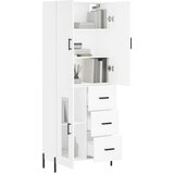 vidaXL Visoka komoda bijela 69 5x34x180 cm konstruirano drvo | shoptok.hr