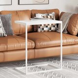  Bočni stolić bijeli 55 x 35 x 66 cm od konstruiranog drva | Shoptok.si