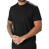 Emporio Armani Beach Woven Tape Logo T-Shirt Black Crna | shoptok.hr