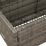  Plovak za bazen Siva 110x100x57 cm Poli ratan | Eponuda.com