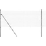 vidaXL Varovalni žičnati set z 13 drogovi 0.4x25 m Pocinkano jeklo | Shoptok.si