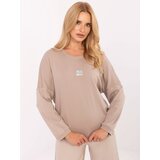 RELEVANCE Blouse-RV-BZ-A823.49-dark beige Cene
