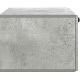 TV ormar za zid 78,5 x 41 x 30 cm Betonska siva | shoptok.hr