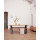 Kave Home Jedilna miza z mizno ploščo iz akacije 100x220 cm Alaia – | Shoptok.si