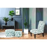 Kayoom FOTELJ, zelena, bela tekstil | Shoptok.si