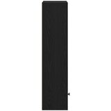  Regal za knjige crni hrasta 31x24x102 cm od konstruiranog drva | Eponuda.ba