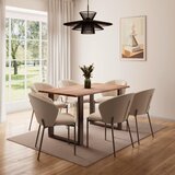 Bessagi Home Stol Zoey, Bež | Shoptok.si