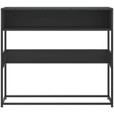  Konzolni stol crni 90x35x80 cm konstruirano drvo | Eponuda.ba