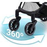 Nukido dječja kolica Paseo, siva | shoptok.hr