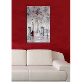 Aberto Design Dekorativno Platno Wall Clock YYCS-1