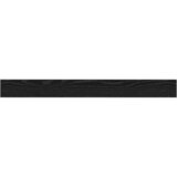 Police za knjige 4 pcs Crna 100 x 10 x 1,5 cm Konstruirano drvo | shoptok.hr