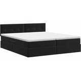  Krevet s od storage s uzglavljem 2 kom. Crna | shoptok.hr