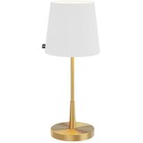  ByRydens 4002730-6501 - Stona lampa LUMI 1xE27/8W/230V bela/zlatna 48,5 cm | Eponuda.com