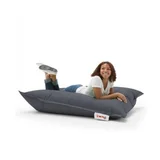 lazy bag cushion pouf 100x100 fume