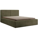 MID.YOU OBLAZINJENA POSTELJA 140 cm x 200 cm , les, tekstil, leseni material svetlo zelena | Shoptok.si
