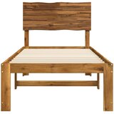  Krevet s uzglavljem ROSTOCK Prirodna 90 x 190 cm | shoptok.hr