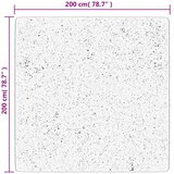  Tepih HUARTE kratka vlakna mek i periv boja pijeska 200x200 cm | shoptok.hr