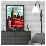 WALLXPERT dekorativna slika london 8 (40 x 55) Cene