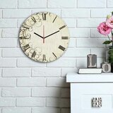 Wallity 3030MS-027 multicolor decorative mdf clock cene