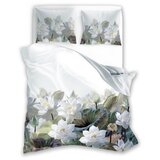 Esposa OBOJESTRANSKA POSTELJNINA 200/200 cm saten bela Slike