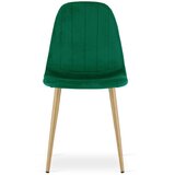  PADVA stolica - zeleni baršun / noge od hrasta x 1 | shoptok.hr
