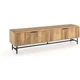 Marckeric TV komoda od masivnog manga u prirodnoj boji 190x50 cm Mundra – | shoptok.hr