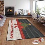 Conceptum Hypnose tepih s novogodišnjim motivima Asr-Crpt-64, Pravougaoni, 180 x 280 cm, Šareni | Eponuda.ba