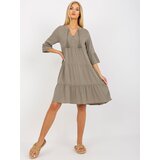 Eight2Nine Dress-D73761M30214A5EN-khaki | shoptok.hr