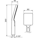 Rosan TUŠ RUČICA STOLZ-2 KOCKA 3 FUNKCIJE | ePonuda.com