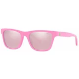 Polo Ralph Lauren Otroška sončna očala roza barva, 0PP9504U