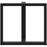 vidaXL Noge blagovaonski stol T-oblika 2kom crne 80x35x(72-73)cm čelik | shoptok.hr