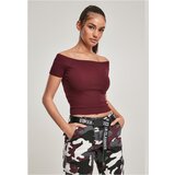 UC Ladies Women's red T-shirt with ribbed pattern | shoptok.hr
