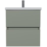 OMEGA PANELI Kupaonski ormarić Soft gap, 55 cm, mat zeleni | shoptok.hr