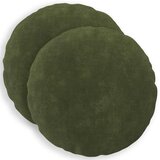  Jastuk s jastukom HEERLEN 2 kom. Zelena Mikrofibra Flis - Zelena Ø 50 cm 2 | shoptok.hr