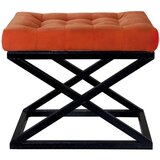 Atelier Del Sofa Capraz - Black, Orange BlackOrange Pouffe | Eponuda.ba