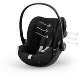 Cybex Cloud G i-Size Plus autosjedalica 0-13 kg (40-87 cm), Moon Black | shoptok.hr
