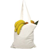  VREĆICE ZA KUPOVINU PAMUČNA 37X41CM DUGE RUČKE MANACOR EASY 216406 NATUR | shoptok.hr