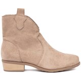SEASTAR Beige suede cowboy boots Cene