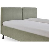 Meise Möbel Svetlo zelena oblazinjena zakonska postelja z letvenim dnom 180x200 cm Piano – | Shoptok.si